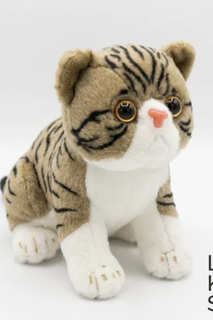 Little Kids Store Premium Plush Cat Soft Toy - Ultra-Soft Cuddly Kitten Stuffed Animal for Kids and Toddlers