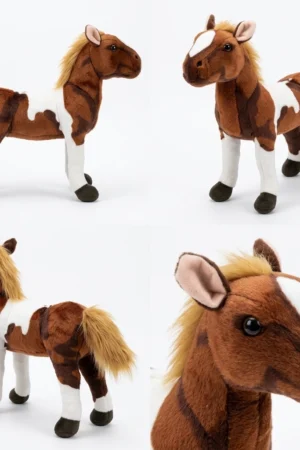 Little Kids Store Premium Plush Horse Soft Toy - Cuddly Stuffed Animal for Kids & Toddlers