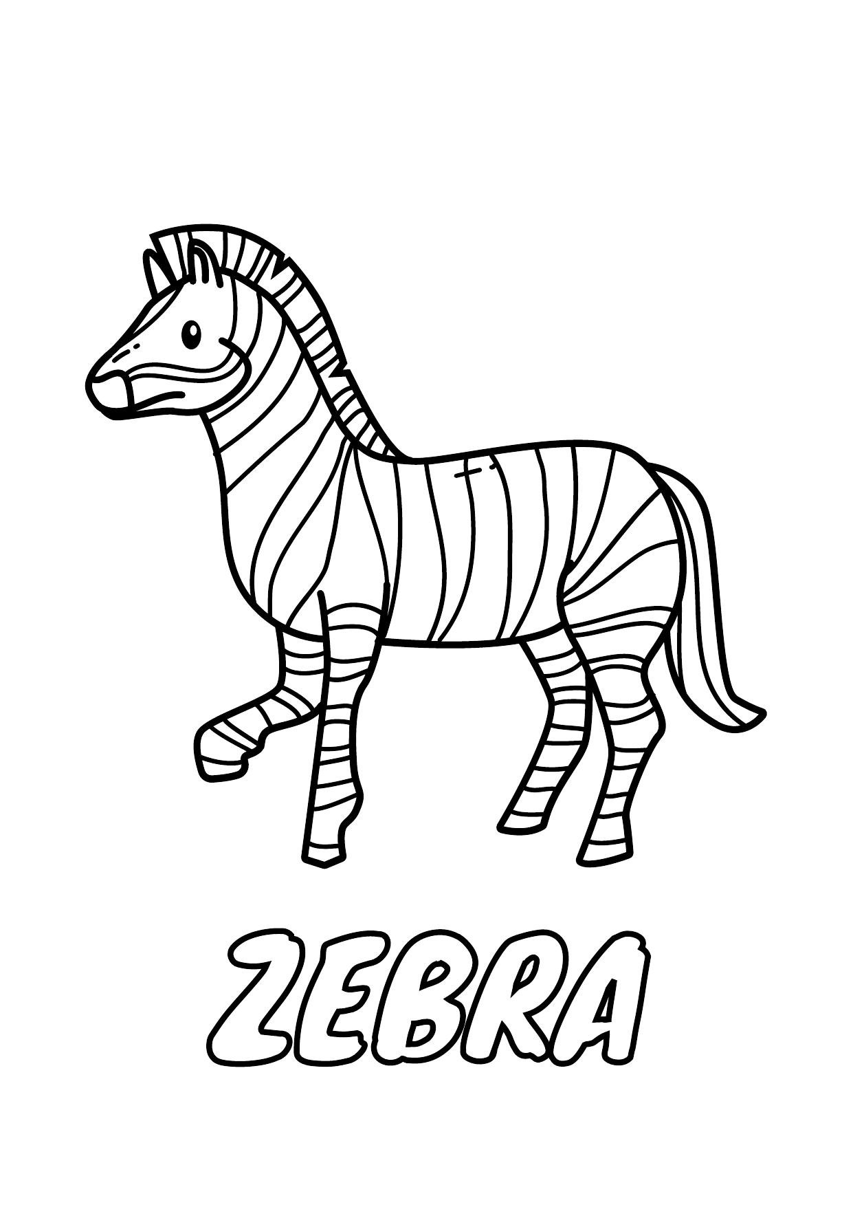 Cute animals coloring book inside preview page