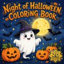 Night of Halloween Coloring Book cover
