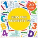 Kids fun worksheets activity pack cover
